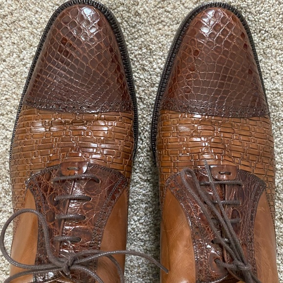 Mezlan Crocodile Shoes - Picture 4 of 8